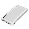 Produktbild: LOGILINK POWERBANK PA0316, 10.000 mAh, weiß, 2-fach USB-A Ausgang