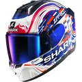 Produktbild: Shark Skwal i3 Replica Zarco GP Helm, weiss-rot-blau, Größe S für Männer