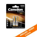 Produktbild: 2 x Camelion 600mAh NiMH Akku AAA Micro HR03 1,2V Akku Classic 1 x 2er DECT