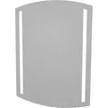 Produktbild: FACKELMANN LED Spiegel B.STYLE / Wandspiegel mit LED-Beleuchtung / Maße (B x H x T): ca. 60,5 x 80 x 2 cm / Ambientebeleuchtung / hochwertiger & m...