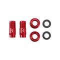 Produktbild: BBB valve caps CoreCap 2 pcs rot
