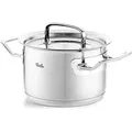 Produktbild: Fissler Original-Profi Collection / Edelstahl-Kochtopf (Ø 20 cm, 4,0L) Töpfe inkl. Metall-Deckel, Innen-Skalierung – Induktion
