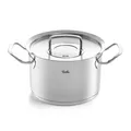 Produktbild: Fissler Original-Profi Collection/Edelstahl-Kochtopf (Ø 20 cm,4 L) Töpfe inkl. Metall-Deckel, Innen-Skalierung, Made in Germany - Induktion