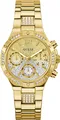 Produktbild: Guess Damen Uhr Armbanduhr HARLOW GW0950L2 Edelstahl gold