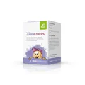 Produktbild: Lactobact JUNIOR DROPS – Darmflora aufbauen & Immunsystem stärken. Probiotische Lutschtablette mit Vitaminen & Bakterienkulturen. Ab 3 Jahren