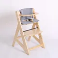 Produktbild: Kinderhochstuhl mitwachsend, Treppenhochstuhl, aus massivem Buchenholz