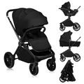 Produktbild: 3 in 1 Kombi-Kinderwagen LIONELO® Buggy Reisebuggy inkl. Auto- Babyschale
