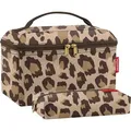 Produktbild: reisenthel beautycase set #1, Kosmetiktasche, Kulturtasche, Leo Macchiato, 4 L, FG6048 - Beige