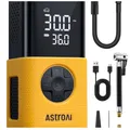 Produktbild: Kabellose Fahrradpumpe mit LED Anzeige 150 PSI 17 L
