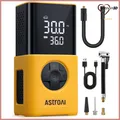 Produktbild: AstroAI Kabellose Elektrische Luftpumpe AIRUN L7S, Tragbare Reifenpumpe Gelb