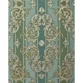 Produktbild: Edem Papiertapete 580-35 Barock-Tapete Textiloptik Metallic Effekt kiefern-grün 5,33 m2, strukturiert, Metall-Effekte, ornamental, Barock-Style, Textil-Optik, (1 Rolle, 5,33 qm), Vinyltapete auf Papierbasis, grün, kiefern-grün, perl-gold, silber grün 0.53 m x 10.05 m