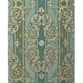 Produktbild: Edem - Barock-Tapete 580-35 Hochwertige geprägte Tapete in Textiloptik und Metallic Effekt kiefern-grün perl-gold silber 5,33 m2