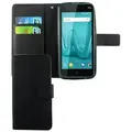 Produktbild: Wiko Lenny 4 Handyhülle Bookcover Schwarz