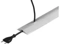 Produktbild: Kabelbrücke Typ 1, grau, L 1,5 m x B 62 mm x H 12 mm
