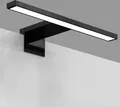 Produktbild: Spiegelleuchte - 5W, 650lm, LED, 2 in 1 Montage, 30cm, neutralweiß, schwarz