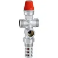 Produktbild: Thermador - Thermisches Ablassventil mit eingebauter Nachspeisung für Festbrennstoffgeneratoren 3/4' Caleffi 544501 3/4'