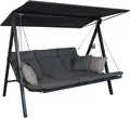 Produktbild: Angerer Hollywoodschaukel Lounge Smart Stone - Gartenschaukel mit Bettfunktion