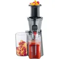 Produktbild: Severin ES 3571 Slow Juicer Entsafter grau/metallic Tropf-Stopp Verschluss 150 W