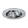 Produktbild: LED Einbaustrahler, IP20, rund, Ø 8.2cm, Plug&Play 350mA, 7W 3000K 740lm 38°, sc