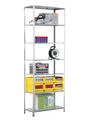 Produktbild: Schwerlastregal 300x100x50 cm Garage Hobby Lager Büro Keller Werkstatt Haushalt