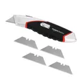 Produktbild: Allzweckmesser einziehbar 3-Positionen-Klinge 5 von Amazon Basics, ergonomisch