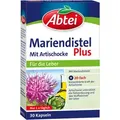Produktbild: Abtei Mariendistel Plus Kapseln mit Artischocke 30 St