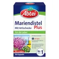 Produktbild: Abtei Mariendistel Plus mit Artischocke - unterstützt die Leberfunktion - fördert die Fettverdauung - laborgeprüft und natürlich wirksam - 30 Kapseln, Verdauungssystemsgesundheit