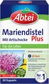 Produktbild: Abtei Mariendistelöl Plus Mariendistelölkapsel Artischocke Leber 30 Kapseln