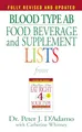 Produktbild: Blood Type AB Food, Beverage and Supplement Lists (Eat Right 4 Your Type)