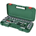 Produktbild: Bosch Professional Ratschen-Set (10 mm, 11 mm, 12 mm, 13 mm, 14 mm, 15 mm, 16 mm, 17 mm, 18 mm, 19 mm, 20 mm, 21 mm, 22 mm, 24 mm, 27 mm, 30 mm, 32 mm, 8 mm, 9 mm) (1600A02Z9F)