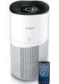 Produktbild: Brandson Luftreiniger für Allergiker, 4 Filterstufen HEPA Aktivkohle, Smart Home mit App, für 90 m² Räume, Air Purifier CADR 402 m³/h, entfernt bis zu 99,97 % Schadstoffe, leise