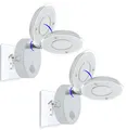 Produktbild: Trango 2er Pack 2636-026 LED Sensor Nachtlicht *NITE* in Weiß mit Automatikfunktion direkt 230V mit Bewegungssensor I Sicherheitslicht I Steckdose Lampe I Wandlampe I Orientierungslicht I Nachtlampe