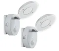Produktbild: TRANGO LED Nachtlicht, 2er Pack 2636-026 LED Sensor Nachtlicht *NITE* in Weiß mit Automatikfunktion direkt 230V mit Bewegungssensor Sicherheitslicht, Steckdose Lampe, Wandlampe, Orientierungslicht, Kinder Nachtlampe