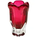 Produktbild: CRISTALICA Blumenvase Metallico Pavel rot h 13cm