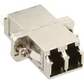 Produktbild: InLine LWL Metall-Kupplung - Duplex LC/LC - singlemode # 89989E
