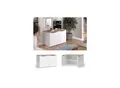 Produktbild: Vicco Kommode Wido Weiß Eiche 80 x 50 cm mit 2 Türen