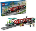Produktbild: LEGO City 60423 Straßenbahn mit Haltestelle