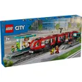Produktbild: LEGO® City 60423 Straßenbahn mit Haltestelle