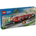 Produktbild: Lego City 60423 Straßenbahn und Bahnhof