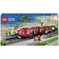Produktbild: 60423 LEGO® CITY Straßenbahn mit Haltestelle