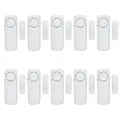 Produktbild: Adapter Universe Türalarm Fensteralarm Alarmanlage 90dB Schalldruck Sirene Einbruchschutz System passend für Indoor Haus Wohnung 10 Stück