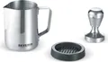 Produktbild: Severin Barista-Starterset Siebträgermaschinen ZB 5996 silber  Barista Set Siebträgermaschine Zubehör Starterset Kaffeemaschine
