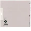 Produktbild: Leitz 1200-00-85 Papier Register, A-Z, A4-halbe Höhe Überbreite, 20-teilig, grau