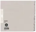 Produktbild: 1200 Register - A - Z, Papier, A4 Überbreite, 21 cm hoch, 20 Blatt, grau