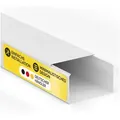 Produktbild: tktrading24 Kabelkanal Kabelleiste aus hochwertigem PVC weiß 2m - diverse Größen weiß 100x60mm | 10 cm x 200 cm x 6 cm