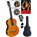 Produktbild: Clifton Konzertgitarre Clifton - Konzertgitarre 4/4, Set, Komplettset orange