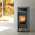 Produktbild: Fireplace Alicante Kaminofen Stahl Schwarz | Speckstein - Schwarz