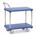Produktbild: Fetra Tischwagen mit 2 Kunststoffböden LxB 810 x 500 mm, Tragkraft 200 kg