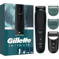 Produktbild: Gillette INTIMATE Trimmer i5 Body & Intimtrimmer Herren – SkinFirst-Technologie, wasserdicht, kabellos, 3 Aufsätze, 100 Min Li-Ion