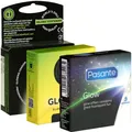 Produktbild: Kondomotheke® Glow Mix Nr. 1 - 3x3 Leuchtkondome leuchten Dunkeln fluoreszierend